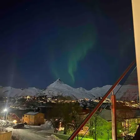 Leilighet Med Egen Uteplass Og Utsikt. Parkering. Appartamento Svolvær
